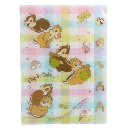 S2107015 Chip n Dale 鋼牙鼠 5分頁A4文件夾 P10