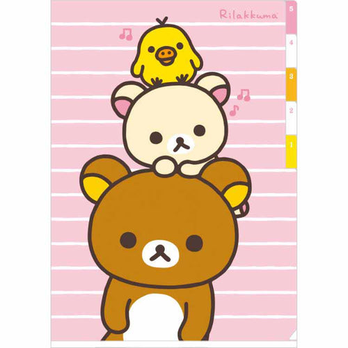 FY-10001  Rilakkuma  5P FILE