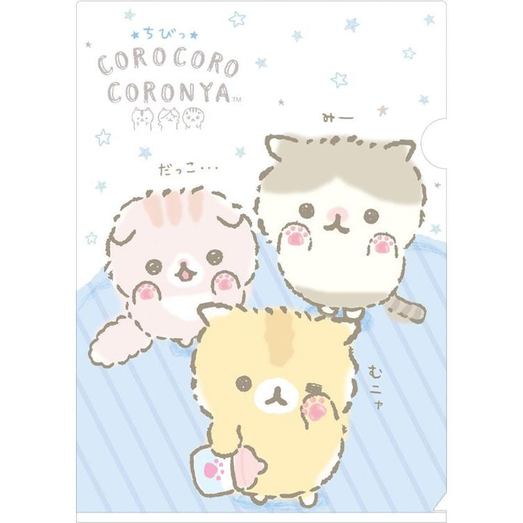 FY-27201 COROCORO CORONYA 麵包貓  A4 文件夾
