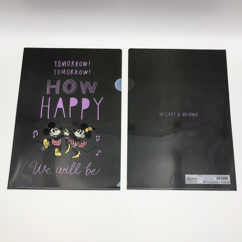 S9473904 Mickey & Minnie A4 單層文件夾