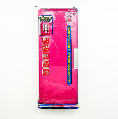 1352-342/2  筆盒連鉛筆刨(桃紅色)