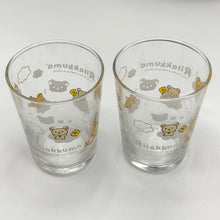 將圖片載入圖庫檢視器 AY-66301E   Rilakkuma  啡.熊    對庄玻璃杯 (粉紅色合)