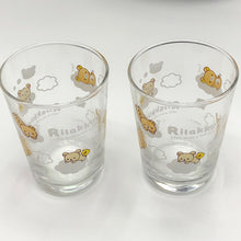 將圖片載入圖庫檢視器 AY-66301E   Rilakkuma  啡.熊    對庄玻璃杯 (粉紅色合)