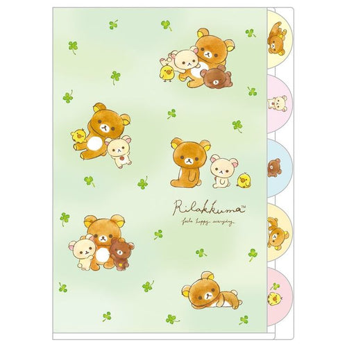 FY-29401 Rilakkuma 5分頁文件夾