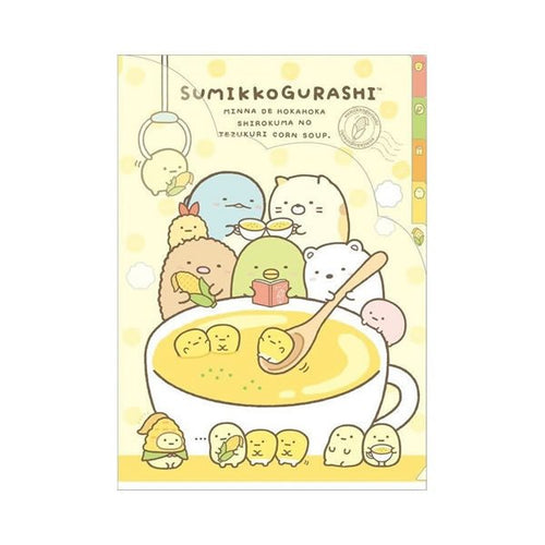 FA-01603 Sumikko Gurashi角落生物 5分頁A4文件夾 P5