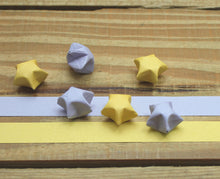 將圖片載入圖庫檢視器 930256  折星星紙條(藍與黃)