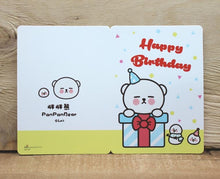 將圖片載入圖庫檢視器 23107 胖胖熊生日卡(HAPPY BIRTHDAY)