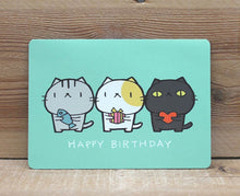 將圖片載入圖庫檢視器 28808 CAT CAT卡片(HAPPY BIRTHDAY)