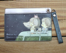 將圖片載入圖庫檢視器 08526 雙層車票套(A&amp;T深藍星空)