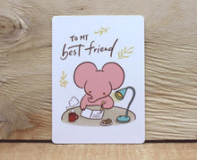 將圖片載入圖庫檢視器 22927 曼蒂卡片(BEST FRIEND)