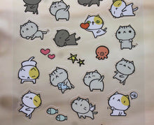 將圖片載入圖庫檢視器 15915  CAT CAT透明貼紙