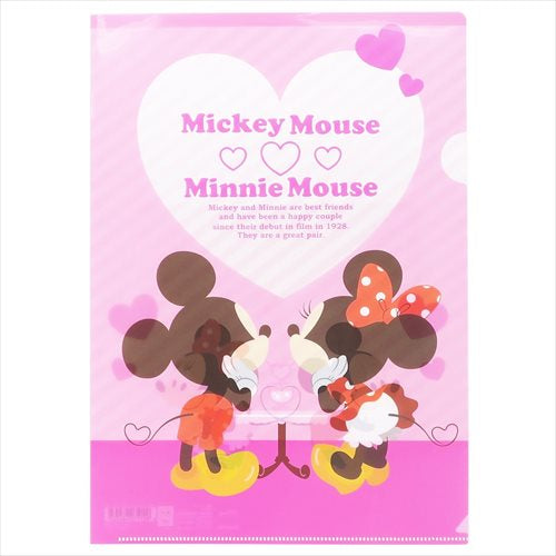 S2111349  Mickey And Minnie Mouse  A4單人透明文件夾