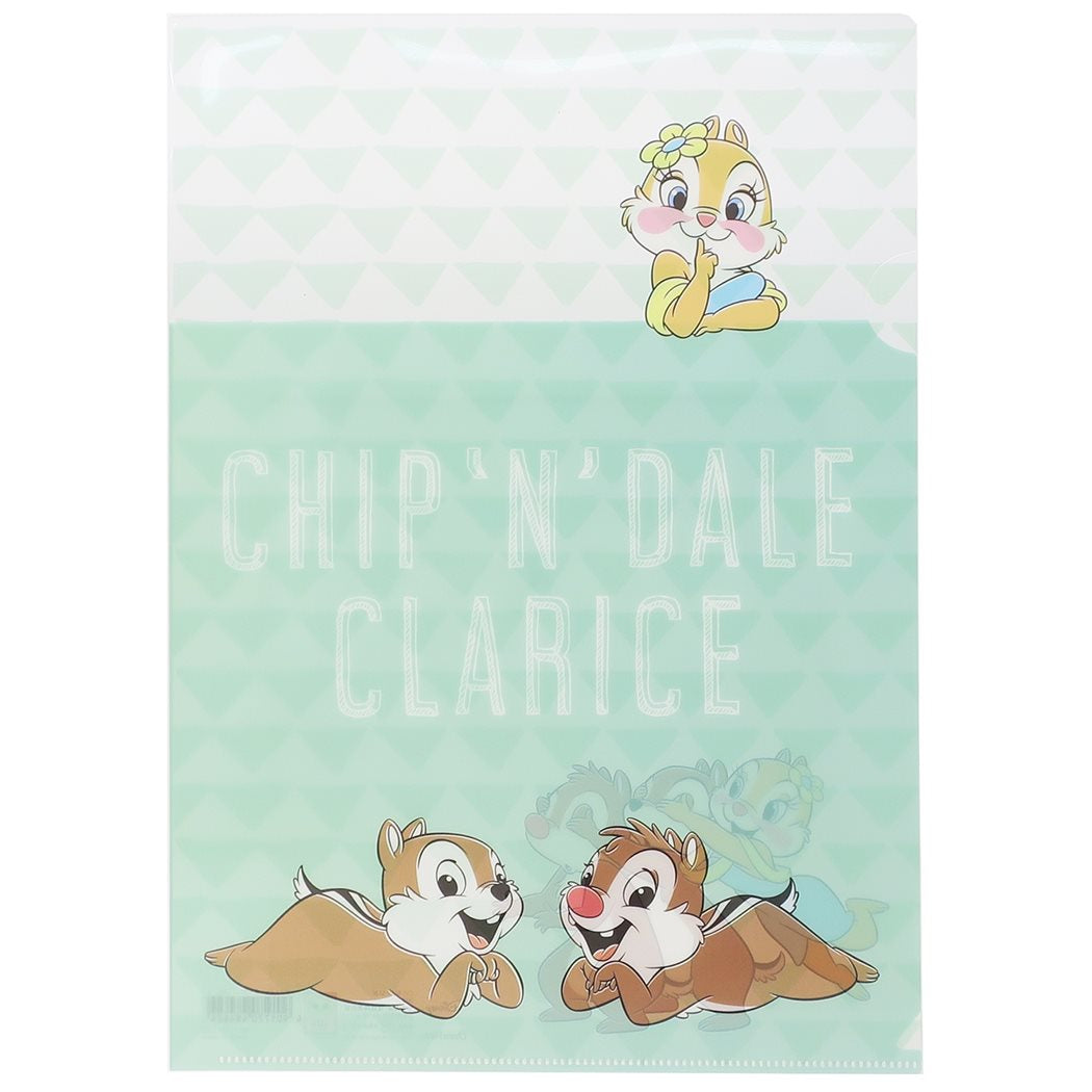 S2111454  Chip n Dale 鋼牙鼠  A4單人透明文件夾