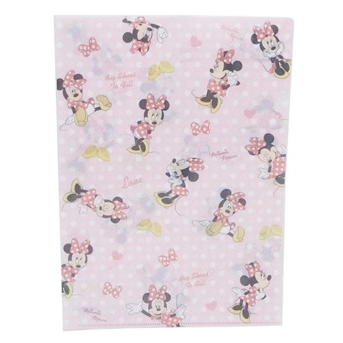 S2120593 Minnie Mouse  A4 透明文件夾