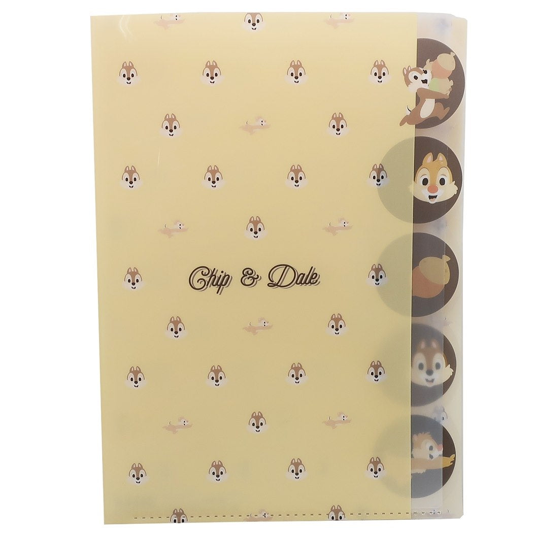 S2124084  Chip n Dale 鋼牙鼠 5分頁文件夾