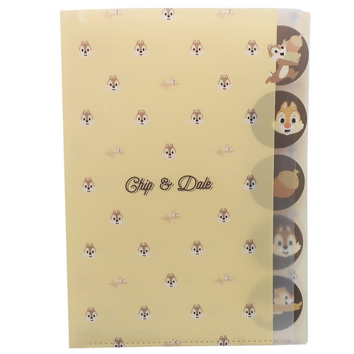 S2124084  Chip n Dale 鋼牙鼠 5分頁文件夾