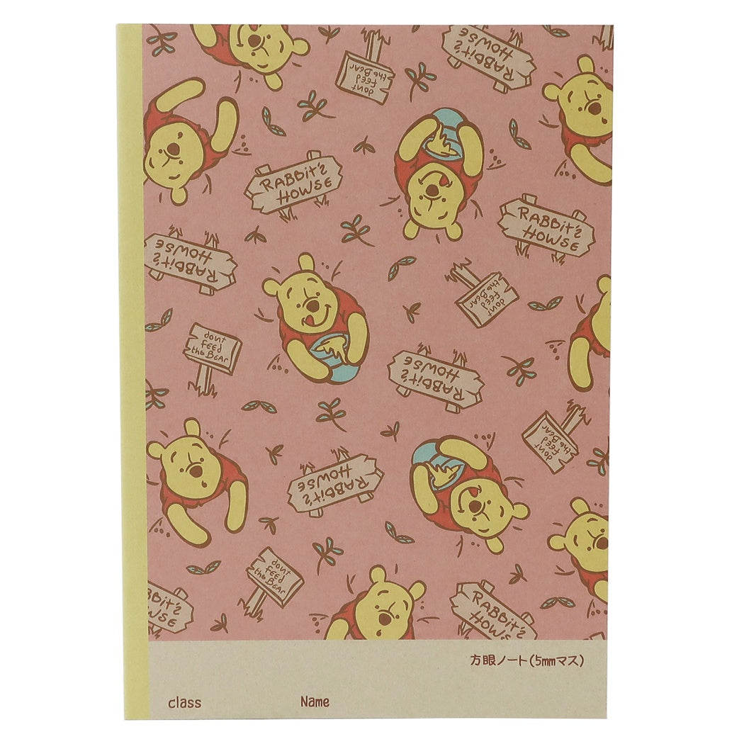 S2635127  Winnie the Pooh B5 方眼簿